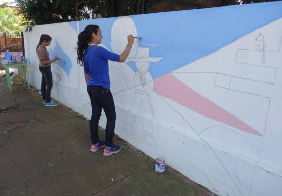 Haverá premiação para as melhores pinturas