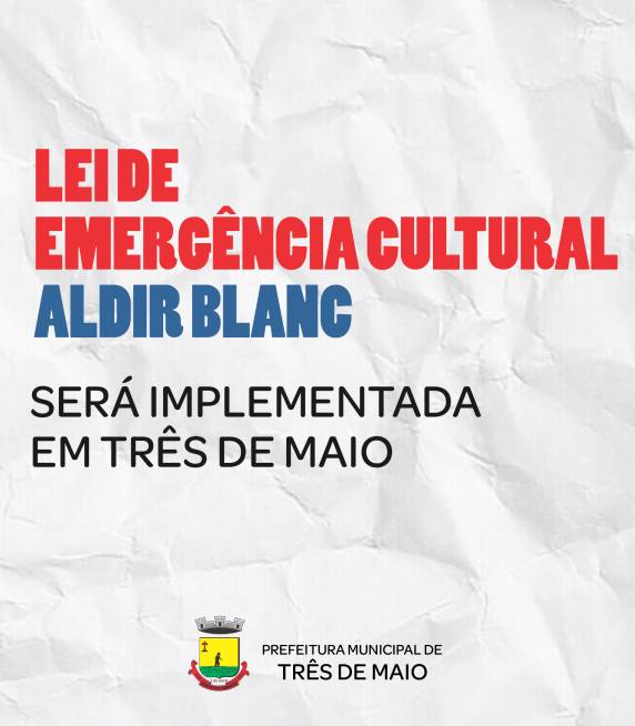 Município deve publicar nos próximos dias decreto de regulamentação de lei e editais para auxílios e projetos culturais