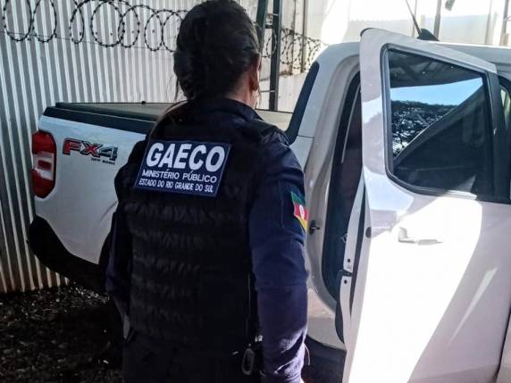 GAECO do MPRS apoiou ação do Ministério Público de Santa Catarina em Cruz Alta; investigação apura tráfico de drogas, suporte logístico e conexões interestaduais com facção criminosa