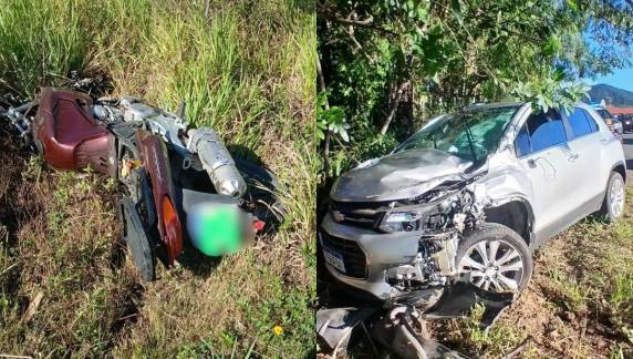 Batida aconteceu em Apiúna e mobilizou bombeiros, SAMU, PRF e Polícia Científica