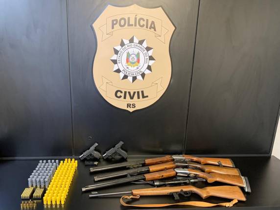 Mandados de busca foram cumpridos após investigação de ameaça envolvendo disputa por divisa de terras